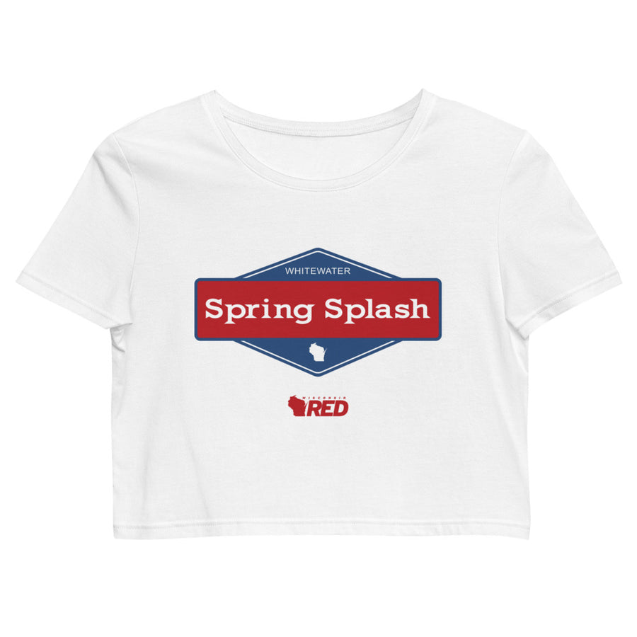 Whitewater: Spring Splash Diamond Crop Top