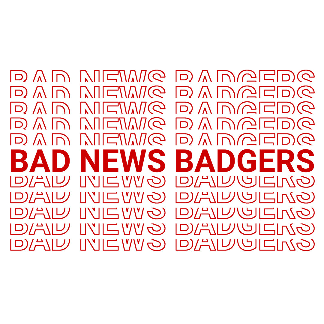 BNB: Bad News Badgers Text Hoodie
