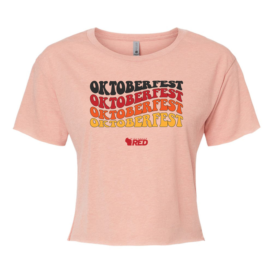 PRE-ORDER FOR PICKUP: Oktoberfest: Wavy Vibes Crop Top