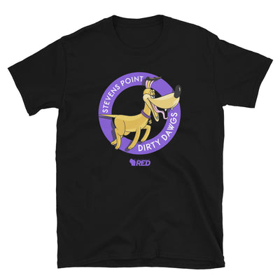 Stevens Point: Dirty Dawgs Circle T-Shirt