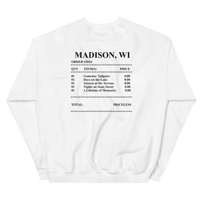 BNB: Varsity Receipt Crewneck