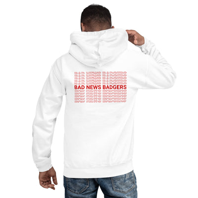 BNB: Bad News Badgers Text Hoodie