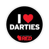 I Love Darties Sticker