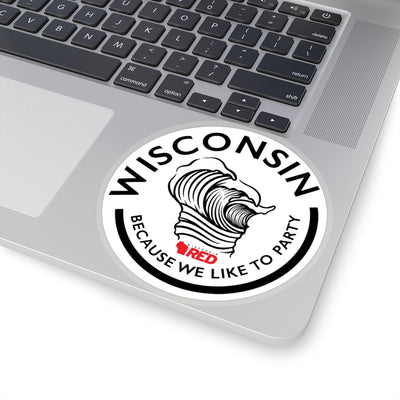 Wisconsin Wave Sticker