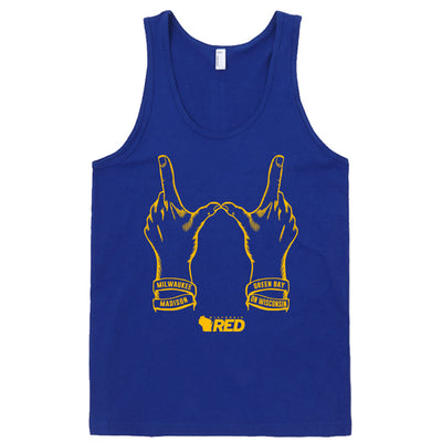 Wisconsin Hands Tank Top