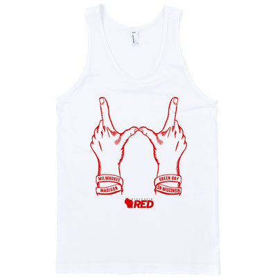 Wisconsin Hands Tank Top