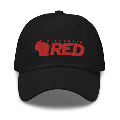 Wisconsin RED Logo Dad Hat