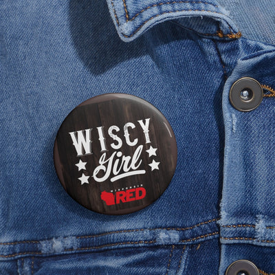 Wiscy Girl Button