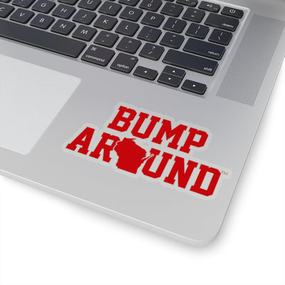 Bump Around Kiss-Cut Sticker