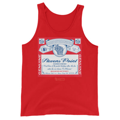 Stevens Point: Homecoming - King of Parties Tank Top