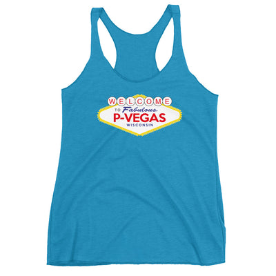 Platteville: P-Vegas Racerback Tank