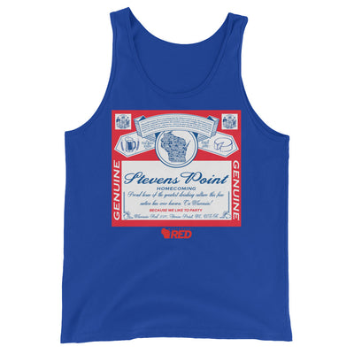 Stevens Point: Homecoming - King of Parties Tank Top