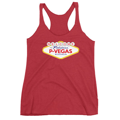 Platteville: P-Vegas Racerback Tank