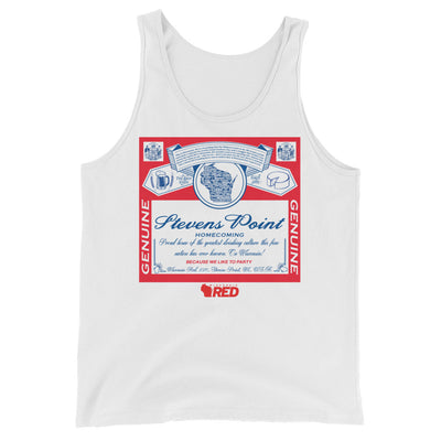 Stevens Point: Homecoming - King of Parties Tank Top