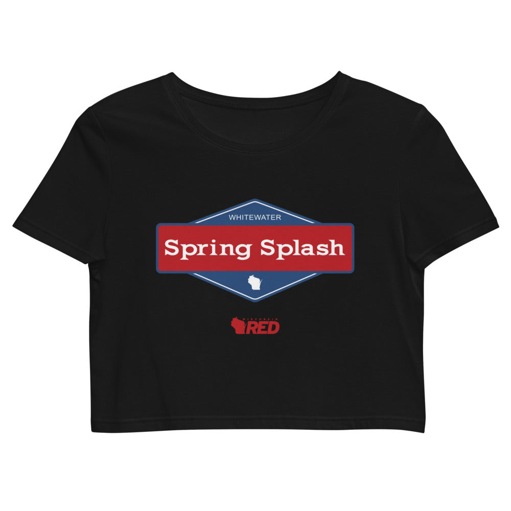 Whitewater: Spring Splash Diamond Crop Top