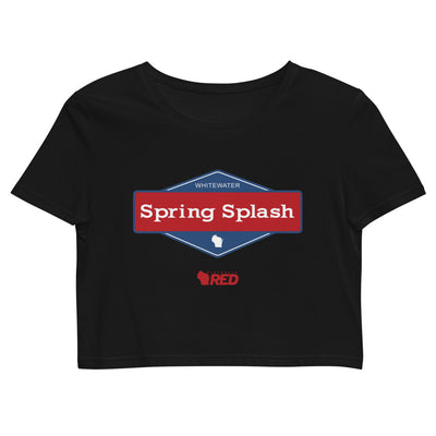 Whitewater: Spring Splash Diamond Crop Top