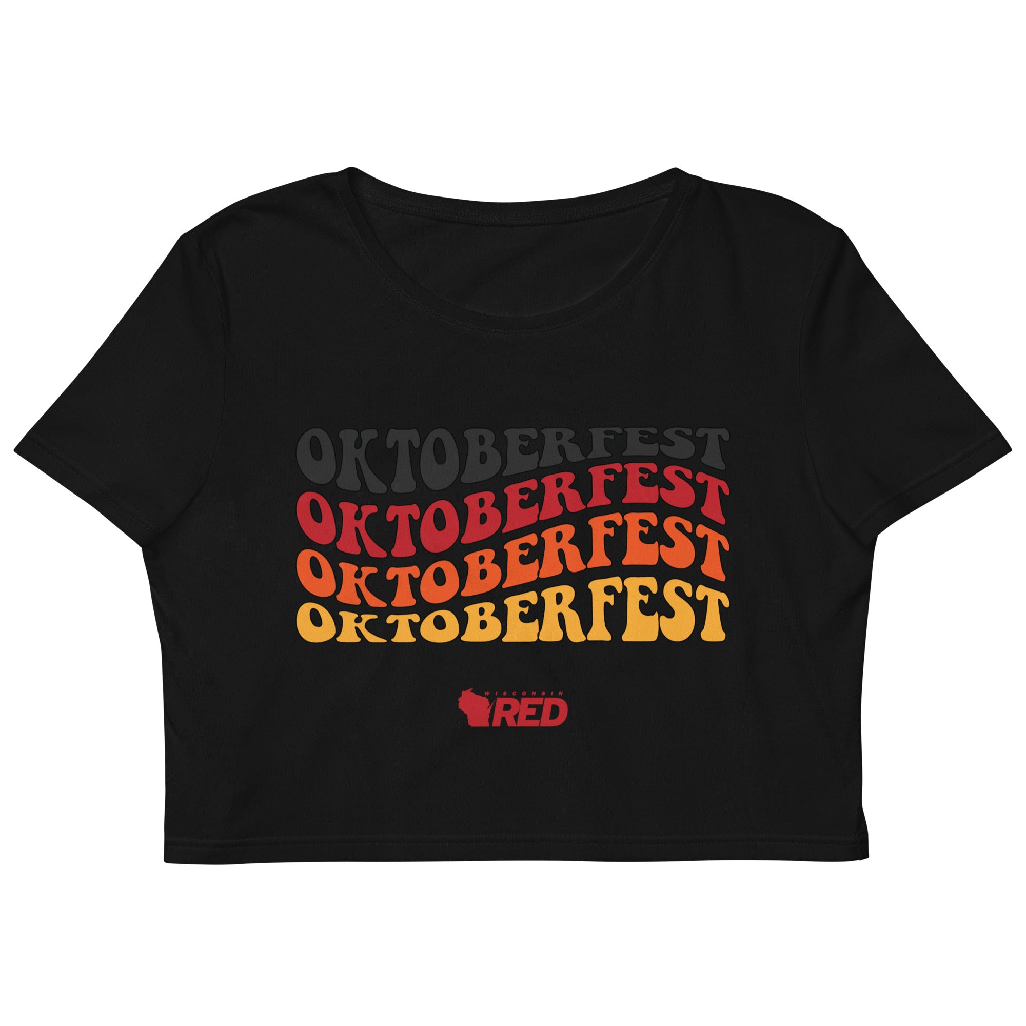 Oktoberfest: Wavy Vibes Crop Top