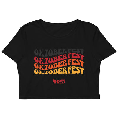 Oktoberfest: Wavy Vibes Crop Top