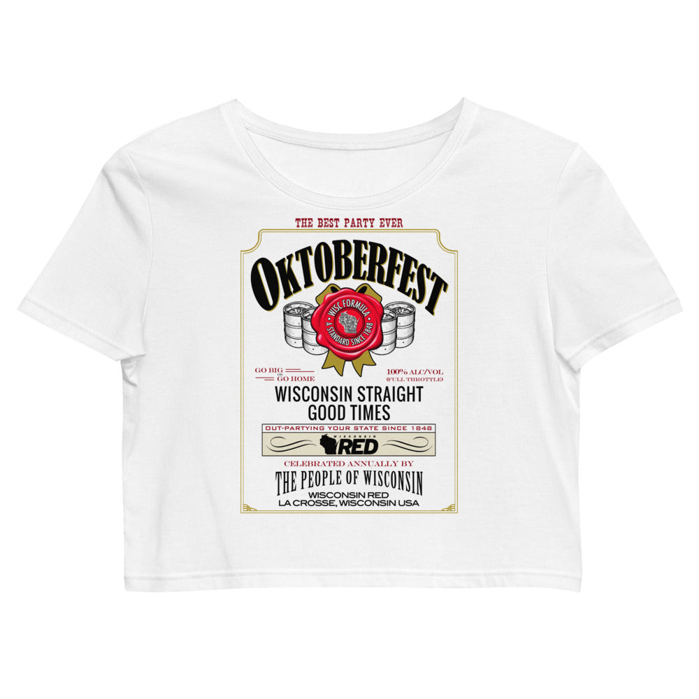 PRE-ORDER FOR PICKUP: Oktoberfest: Good Times Crop Top