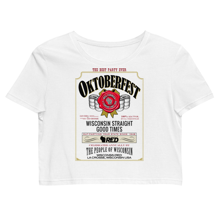 Oktoberfest: Good Times Crop Top