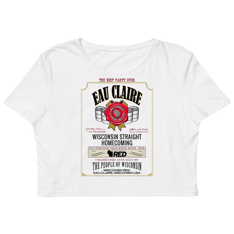 Eau Claire: Homecoming - Good Times Crop Top