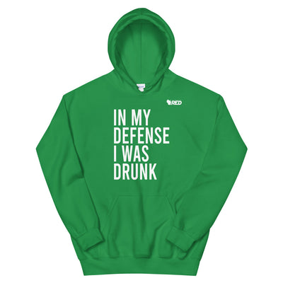 In My Defense I Was Drunk Hoodie