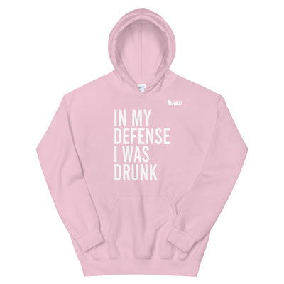 In My Defense I Was Drunk Hoodie