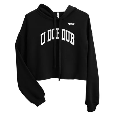 Whitewater: U Dub Dub Crop Hoodie