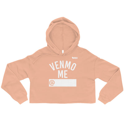 Venmo Me Crop Hoodie